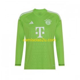 Camisolas de futebol FC Bayern München Guarda Redes Equipamento Alternativa 2023/24 Manga Comprida